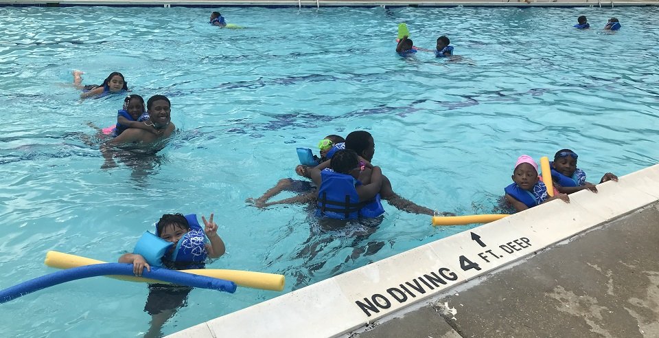 Donors purchase pool time for Boys & Girls Club members
