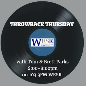 Throwback Thursday WESR Programming
