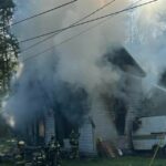 Featured image for “Friday afternoon fire destroys Bayside Road home”