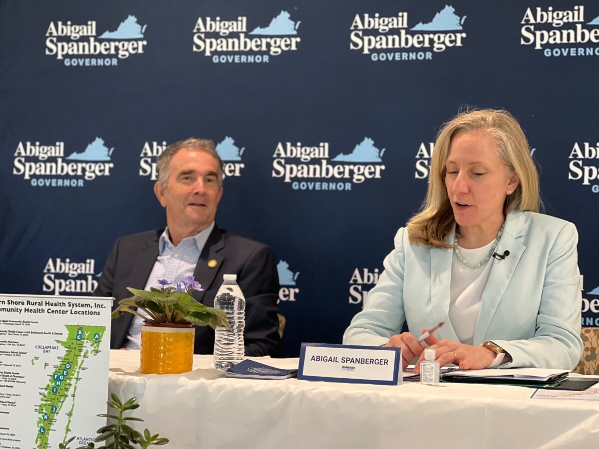 Governor Ralph Northam Congresswoman Abigail Spanberger
