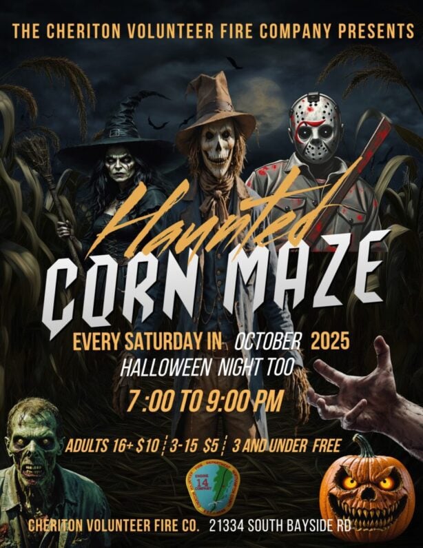Cheriton Volunteer Fire Company Haunted Corn Maze