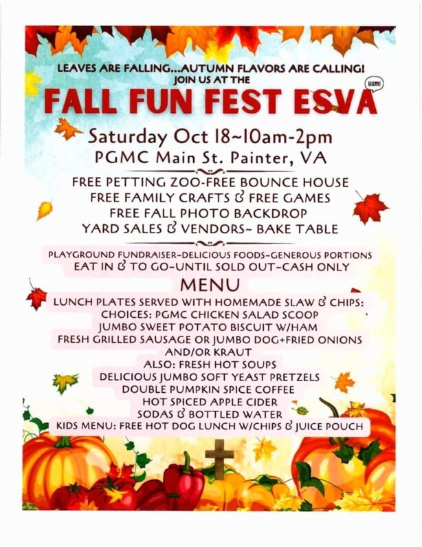 Painter Garrison's Methodist Church Fall Fun Fest