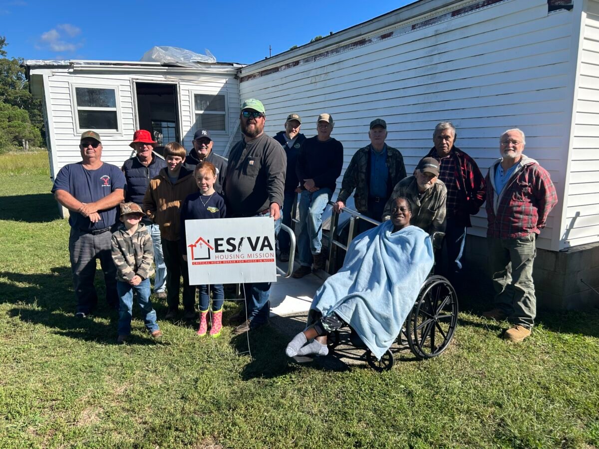 Featured image for “ESVA Housing Mission installs its first wheelchair ramp on Shore”