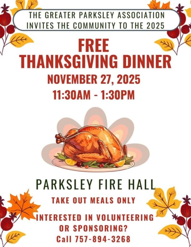 Parksley Free Thanksgiving Dinner
