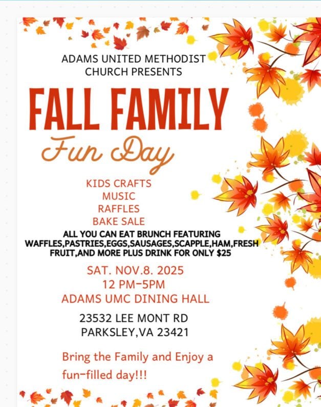 Adams UMC Fall Family Fun Day